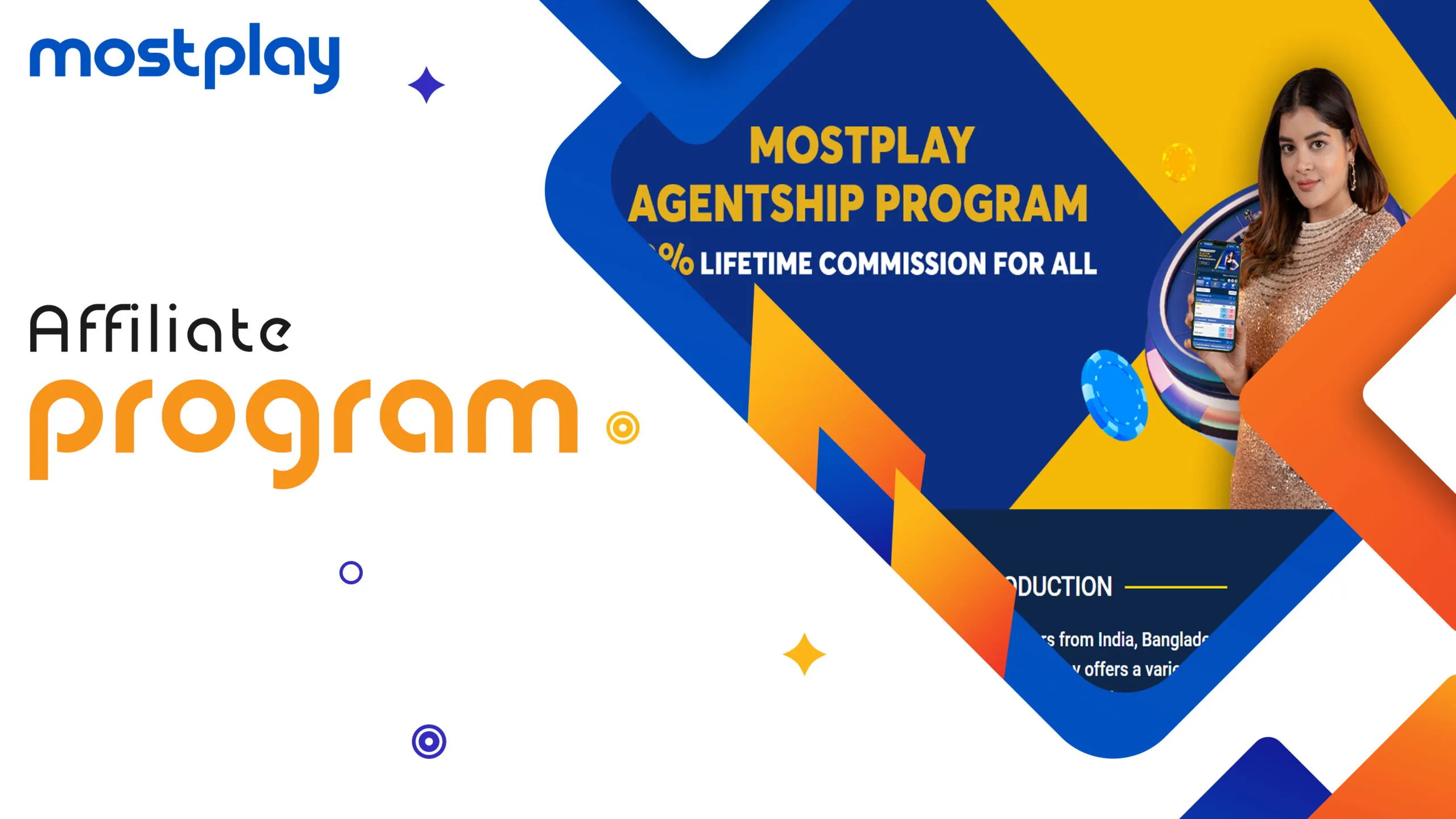 Affiliate programme of the service