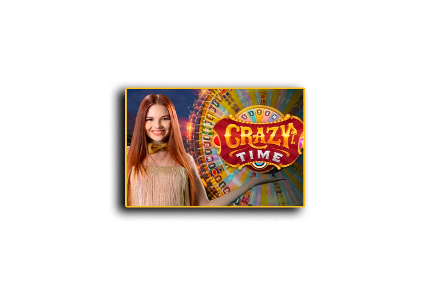 Crazy Time gambling icon.