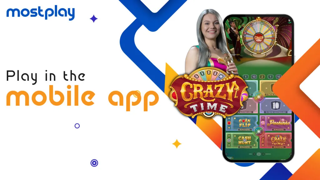Play the mobile version of Crazy Time.